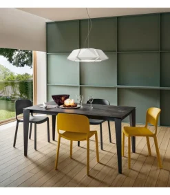 Tavolo Moderno Allungabile E Fisso Con Misure Da 120 Fino A 160 Cm. Art Tv132