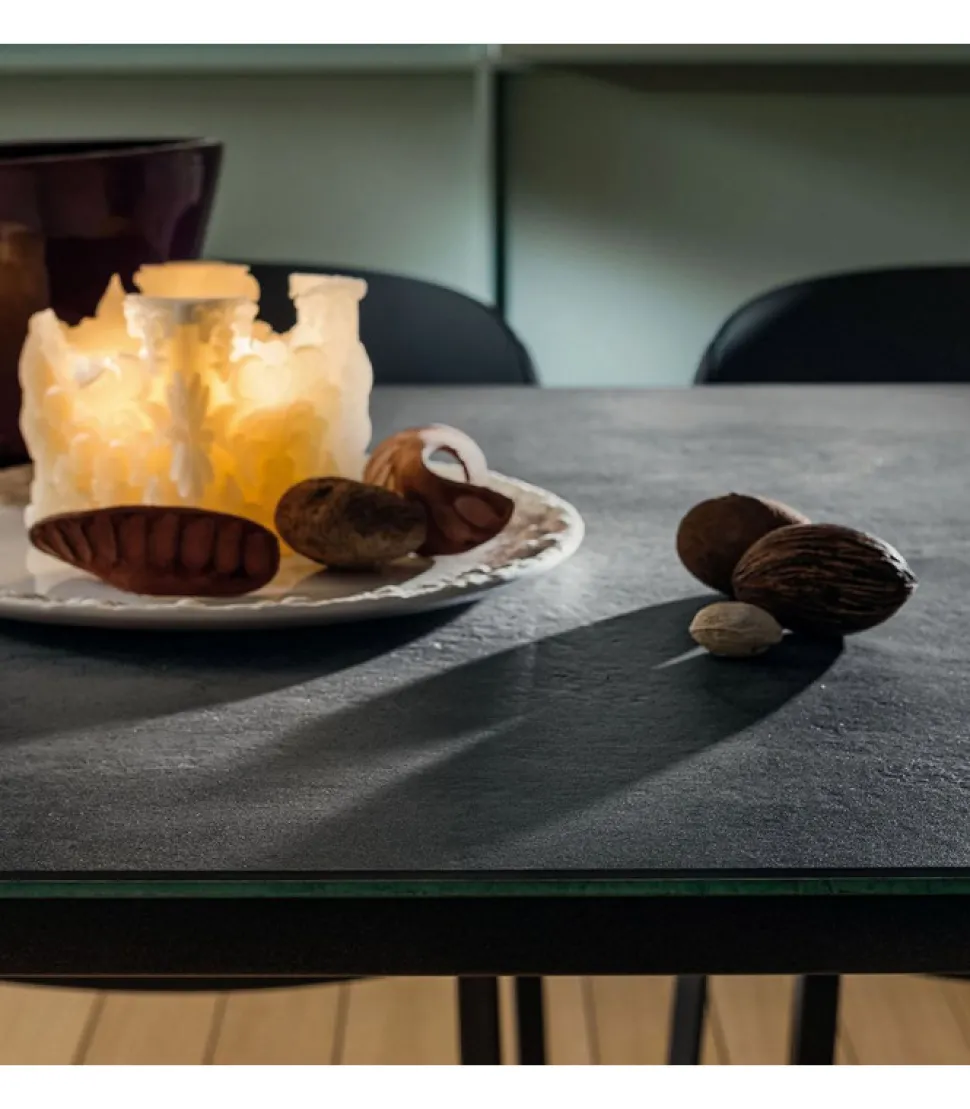 Tavolo Moderno Allungabile E Fisso Con Misure Da 120 Fino A 160 Cm. Art Tv132