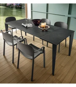 Tavolo Moderno Allungabile E Fisso Con Misure Da 120 Fino A 160 Cm. Art Tv132