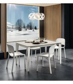 Tavolo Moderno Allungabile E Fisso Con Misure Da 120 Fino A 160 Cm. Art Tv132