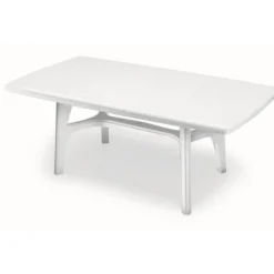 Tavolo President 180 Di Scab. Realizzato In Italia In Tecnopolimero Per L'Outdoor.