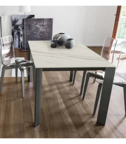 Tavolo Saturno 130 Allungabile.