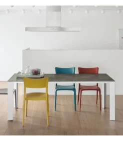 Tavolo Saturno 160 Con Allunghe Laterali.