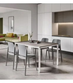 Tavolo Smart, Con Piano In Cleaf.