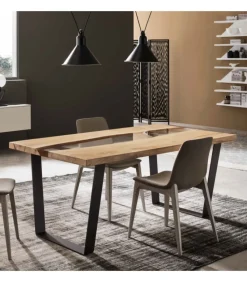 Tavolo Spring Di Maronese Acf, 100% Made In Italy.