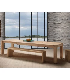 Tavolo Venezia Di Pizzolato, Fisso O Allungabile Con Guida Telescopica. Piano E Gambe In Briccola.