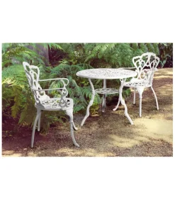 Tavolo Victoria Bianco D80