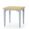 Tavolo Vietri Shabby In Legno Laccato Azzurro By Classico Italiano