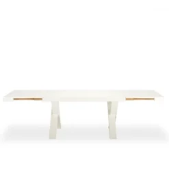 Tokio 180 Frassino Bianco: Design Elegante Con Sistema Di Allunga Brevettato