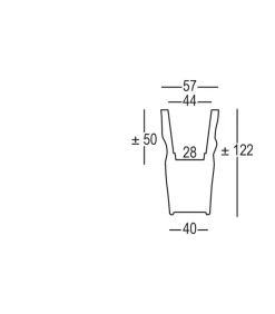 Vaso Saving Space, Interamente Realizzato In Italia In Polietilene, Da Plust.