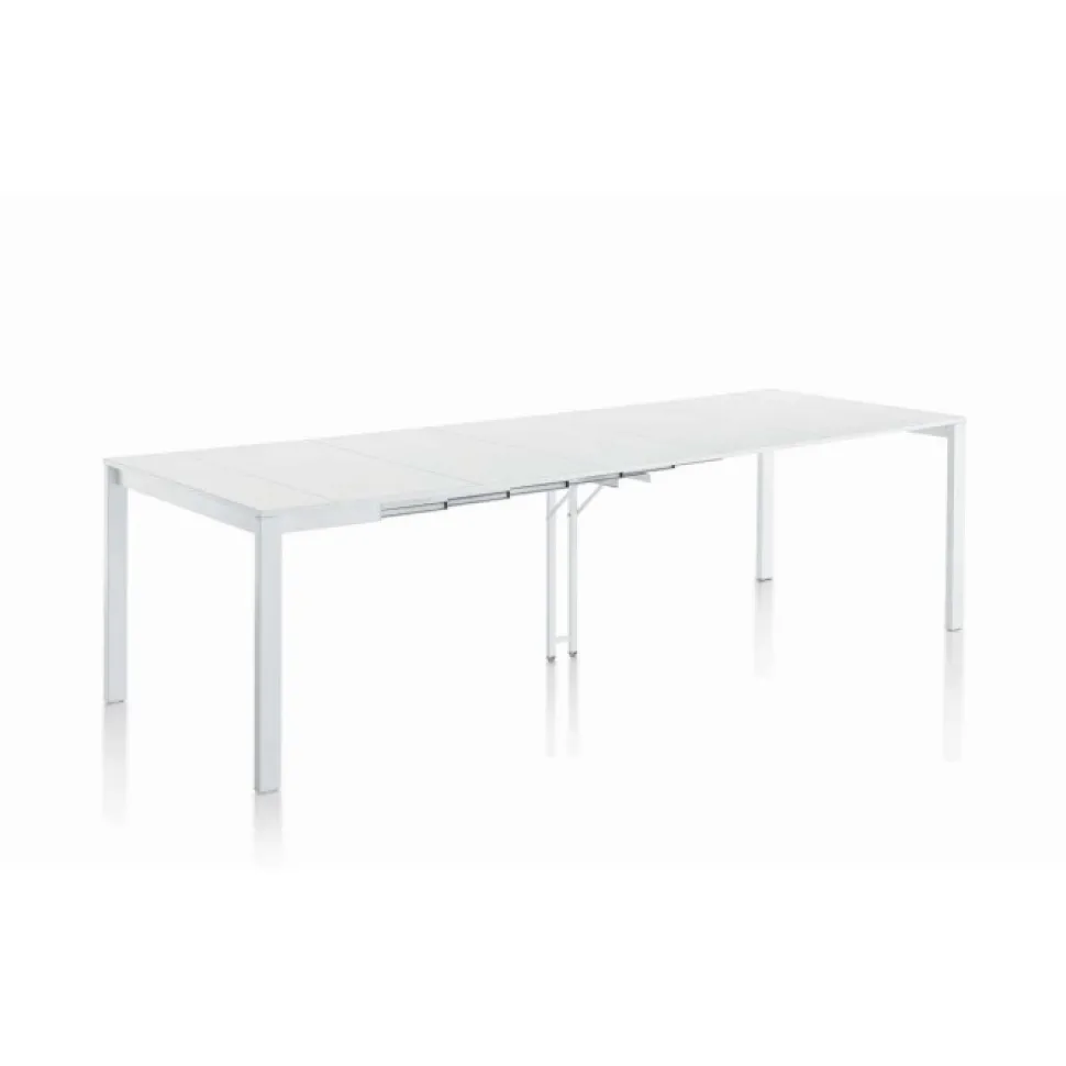 Vega Plus, Consolle Allungabile Da 90 E 130 Cm Che Puo' Ospitare Fino A 12 Posti