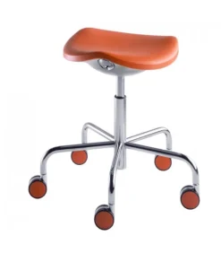 Welcome Lo Sgabello Su Ruote Di Rexite Con Seduta A Sella