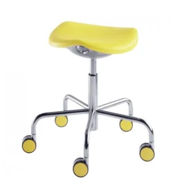 Welcome Lo Sgabello Su Ruote Di Rexite Con Seduta A Sella
