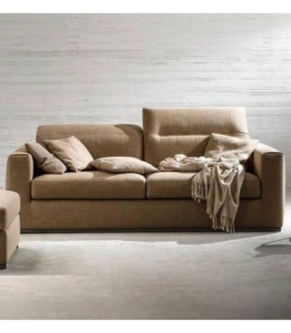 Zippy, Moderno Divano Con Testiera Reclinabile Per Il Massimo Comfort